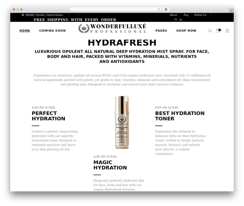 Showcase payment options icons WordPress plugin - wonderfulluxe.com