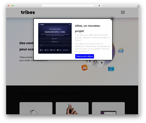 FOLLOWTRIBES WordPress theme - www.followtribes.io