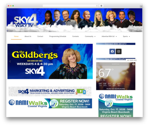 Awesome weather pro WordPress plugin - sky4tv.com