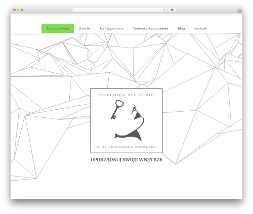 kinght-theme WordPress theme - psychologdlaciebie.pl