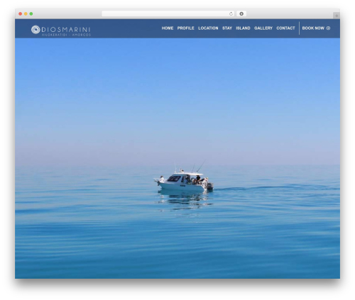 marinet WordPress theme - diosmarini.com