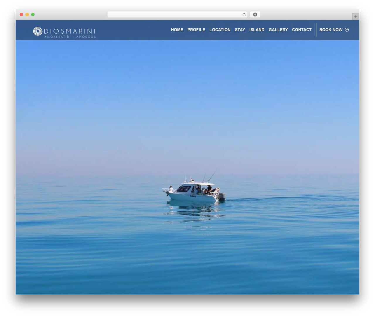 marinet WordPress theme - diosmarini.com