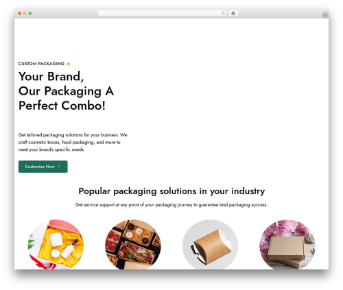 PrintSpace WordPress theme - uspackagingboxes.com