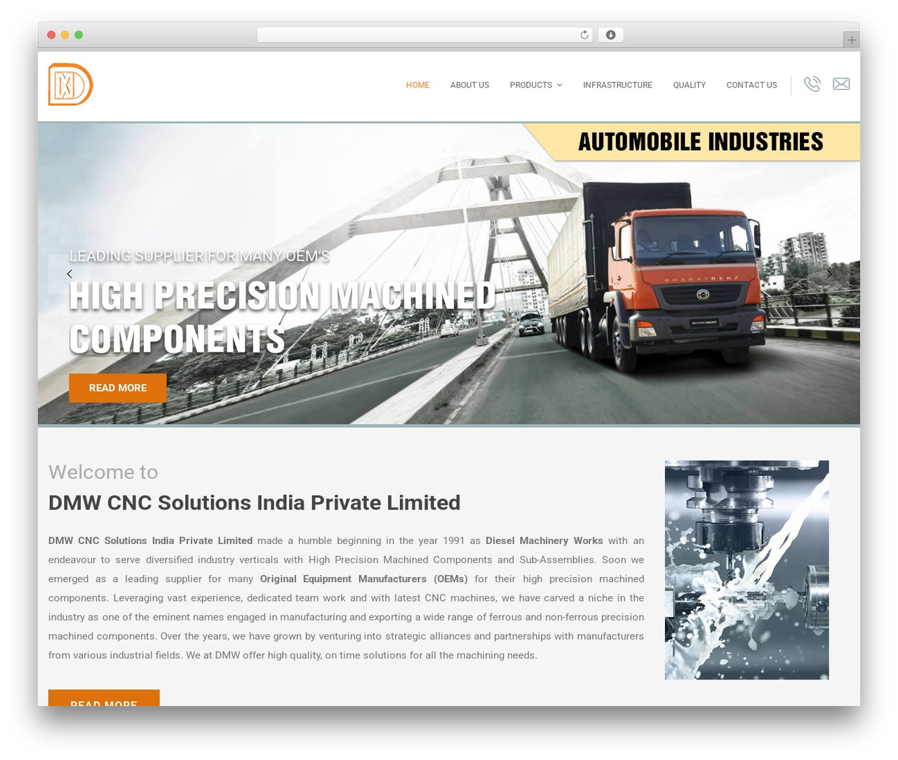 Theme WordPress DMW - dmwindia.com