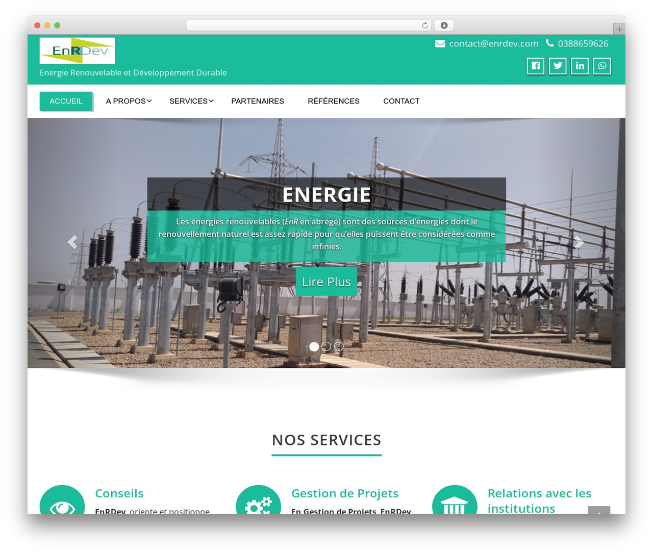 Theme WordPress Enigma - enrdev.com