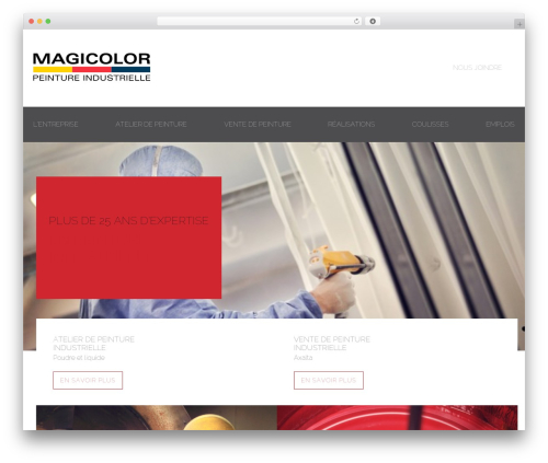Theme WordPress Theme Client - magicolor.ca