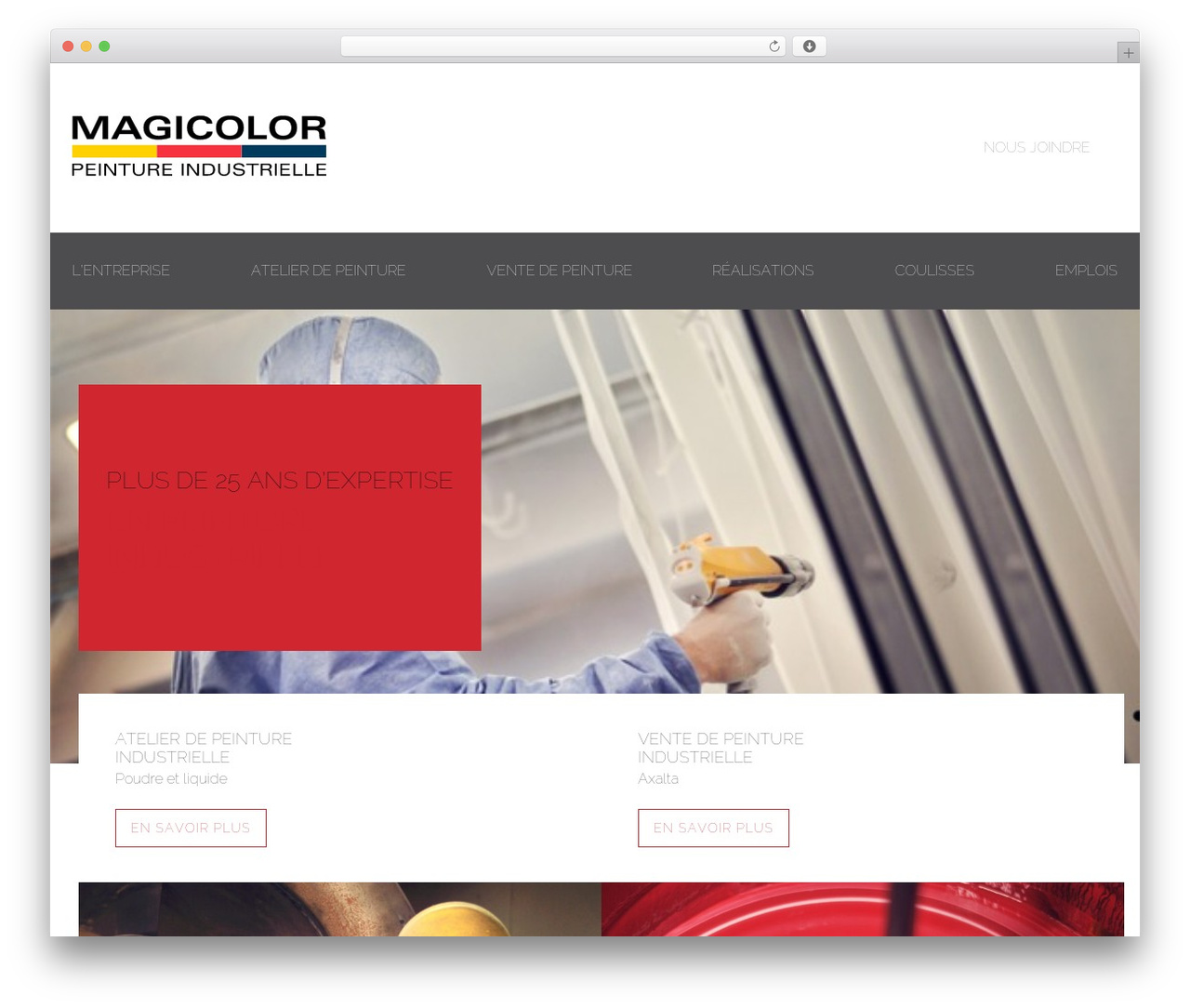 Theme WordPress Theme Client - magicolor.ca