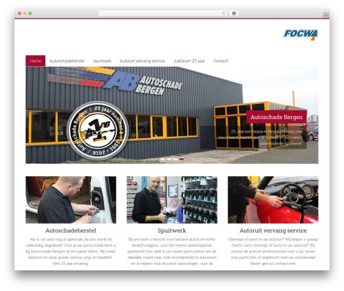 Simple facebook plugin WordPress plugin - autoschadebergen.nl