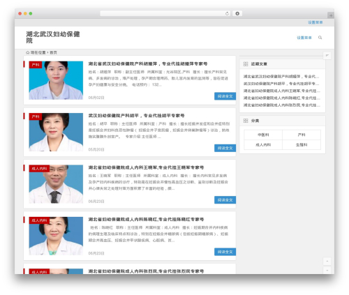 WordPress theme Begin - whfygh.cn