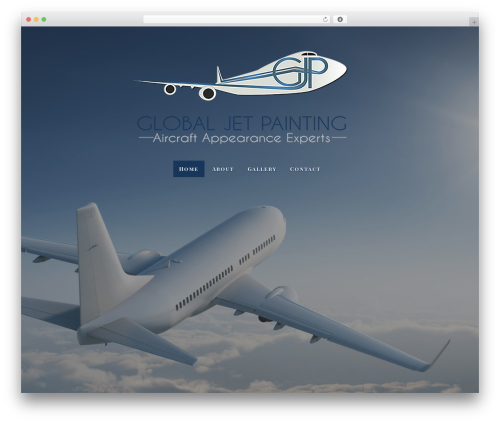 WordPress website theme ui8 - globaljetpainting.com