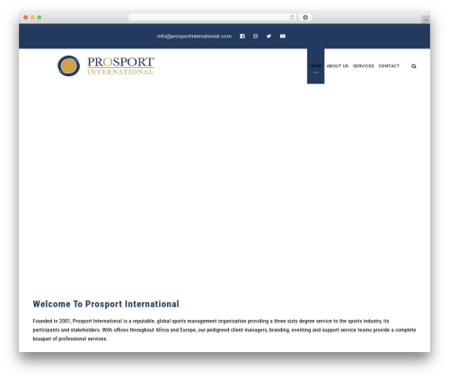 BigSlam theme WordPress - prosportinternational.com