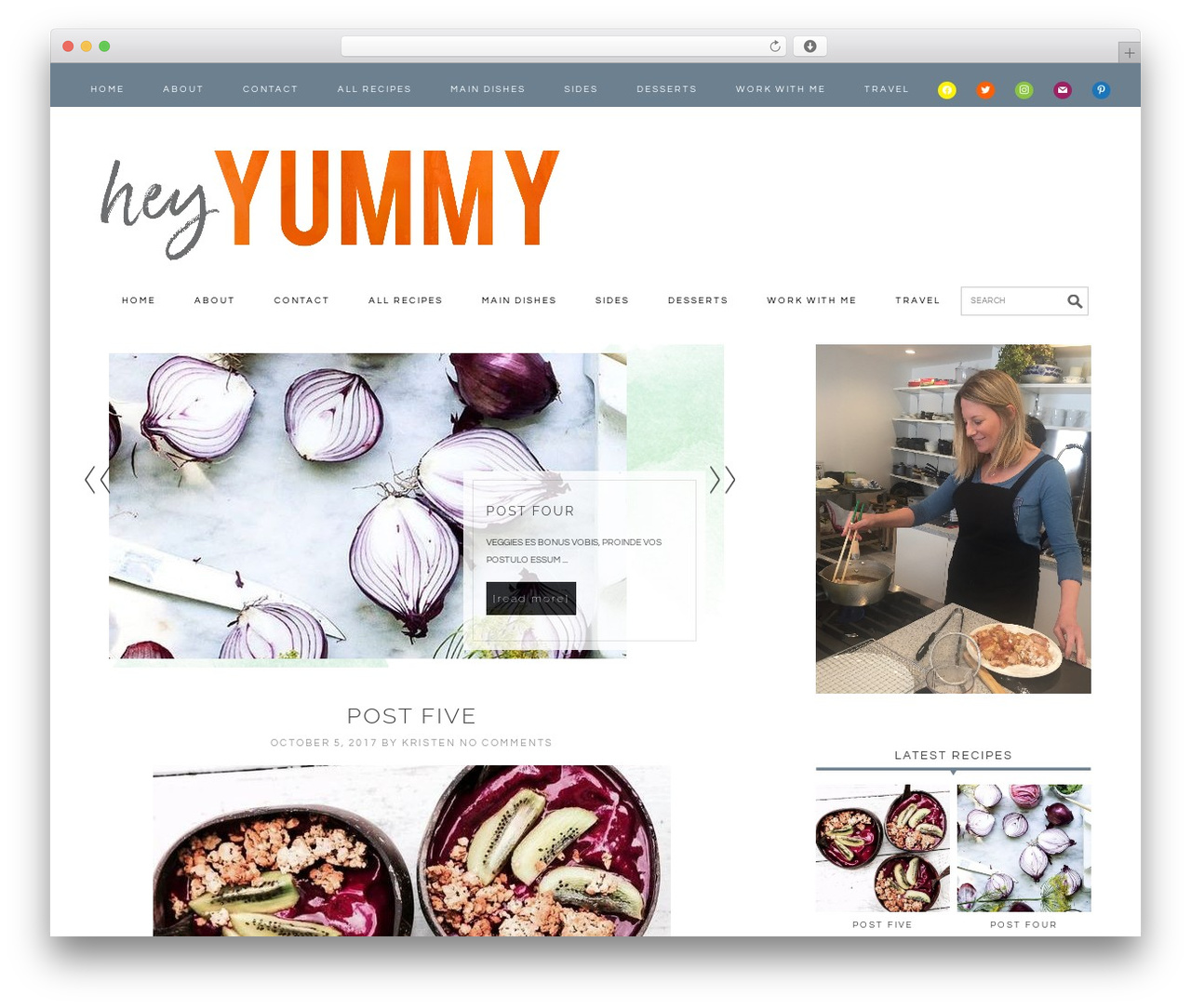 Genesis WordPress theme - hey-yummy.com Genesis WordPress theme - hey-yummy.com