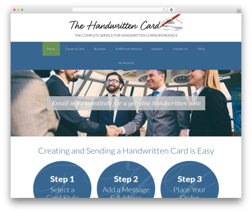 Woocommerce lightbox pro WordPress plugin - thehandwrittencard.com