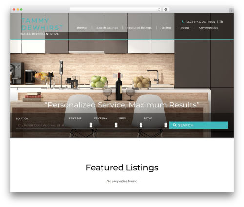 IXACT Framework WordPress theme - dewhirsthomes.com