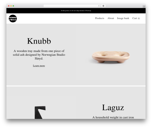 Maksimer theme WordPress - nedrefoss.com