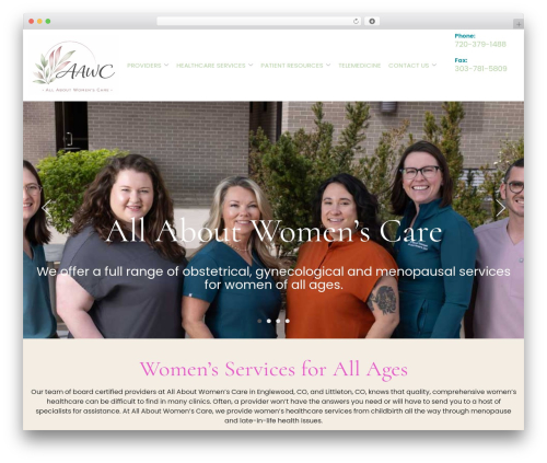 Reach Local WordPress theme - allaboutwomenscare.com