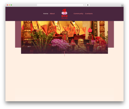 Vihara WordPress theme - penglaidian.com