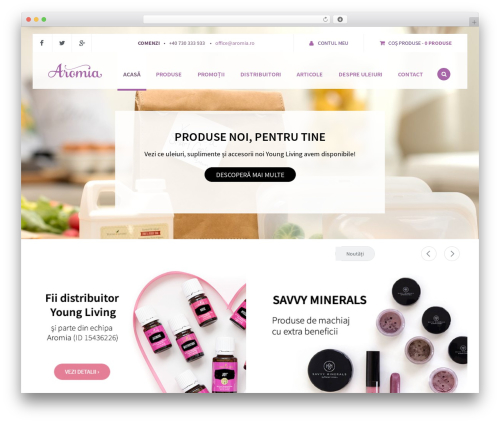 Woocommerce free gift WordPress plugin - aromia.ro