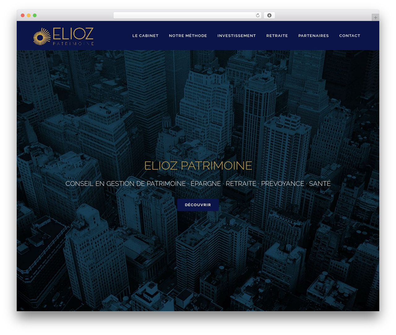 Bridge WordPress theme - eliozpatrimoine.com