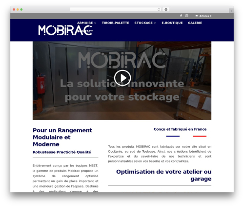 Divi WordPress theme - www.mobirac.com
