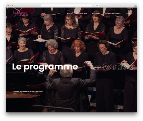 Grenada WordPress theme - lemontmusical.ch