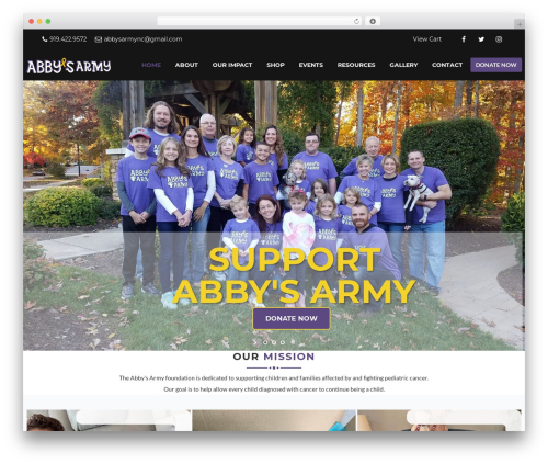 HelpMe premium WordPress theme - abbysarmync.com