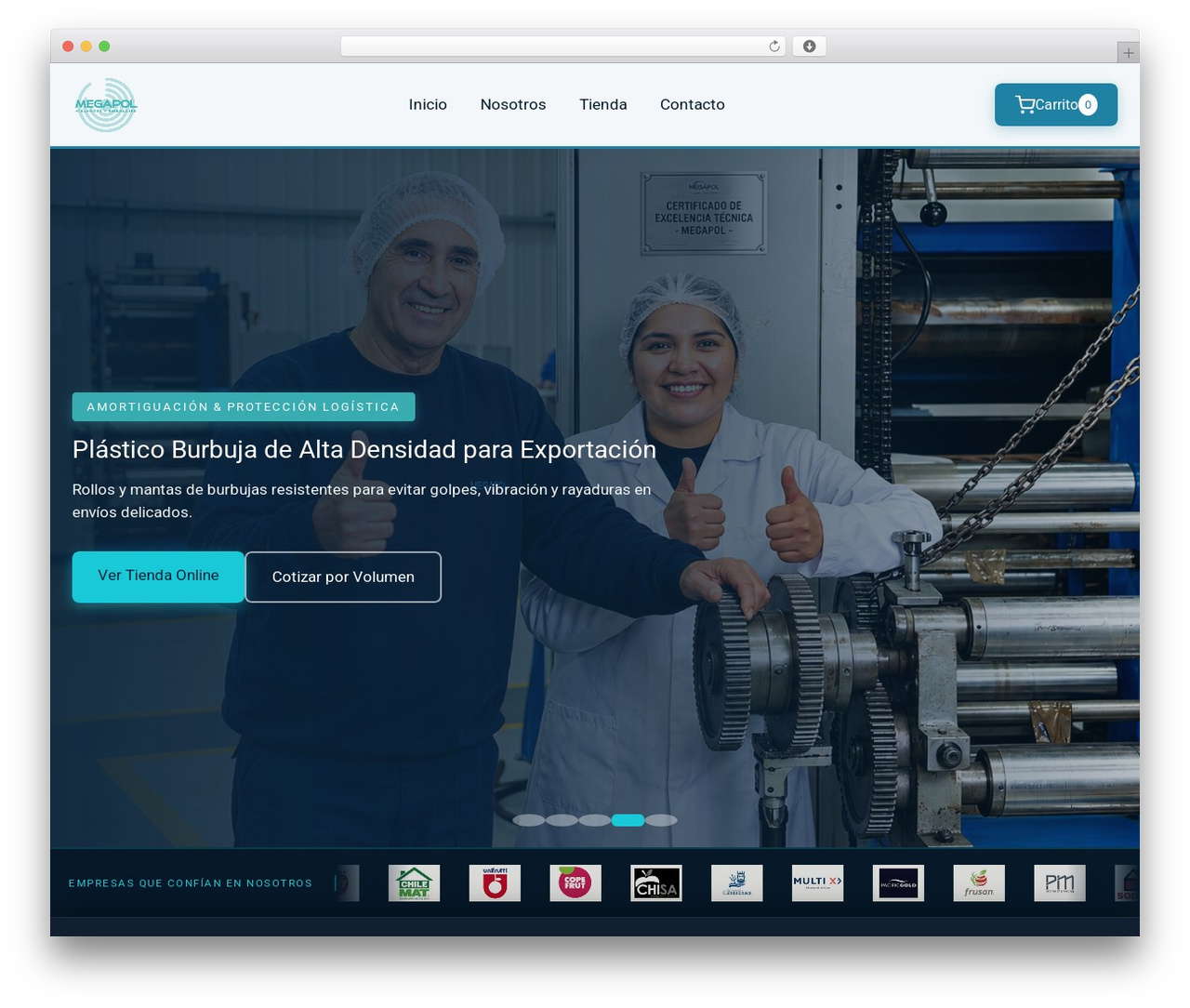 Kadence WordPress theme - megapolchile.cl