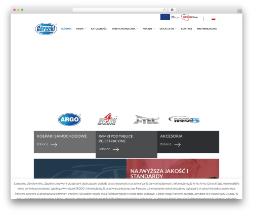 NODE WP theme - gorecki.pl