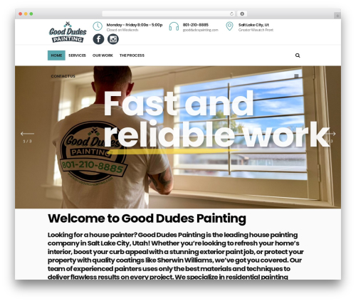 ServiceMaster WordPress theme - gooddudespainting.com