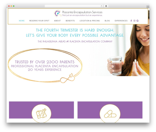 Theme WordPress Page Builder Framework - placentaencapsulationservices.com