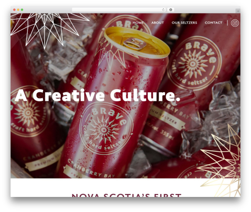 Theme WordPress Brave - braveseltzers.com