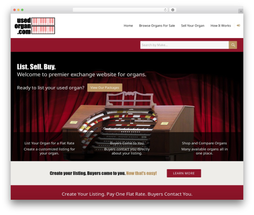 Theme WordPress TheStudio - usedorgan.com