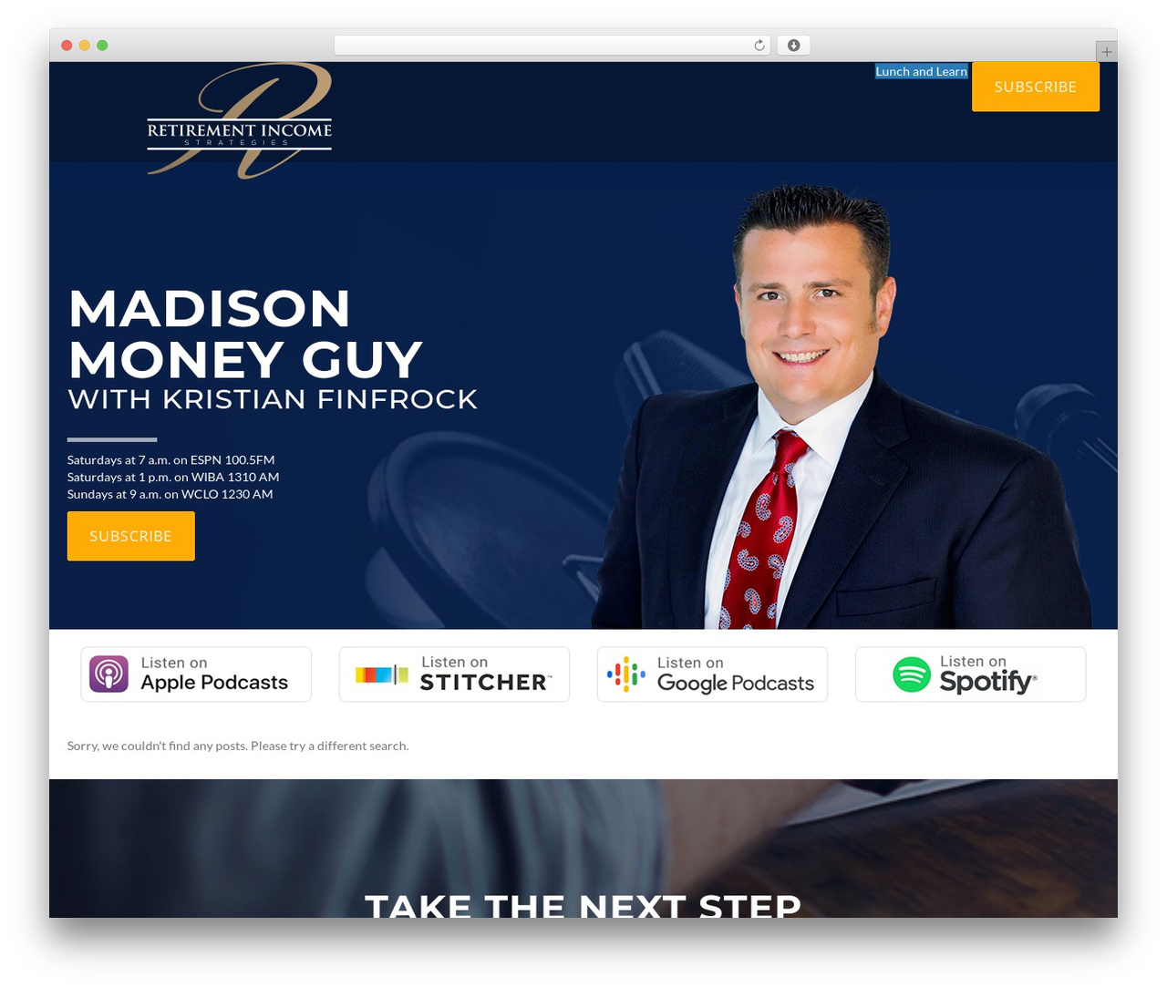 WordPress theme Beaver Builder Theme - madisonmoneyguypodcast.com