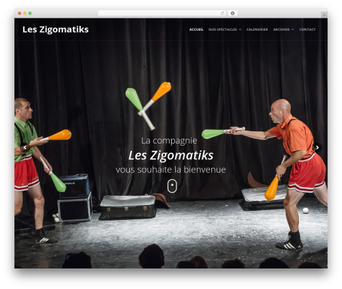 WordPress theme Create - leszigomatiks.com