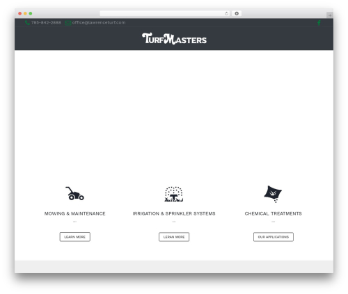WordPress theme Mechanic - lawrenceturf.com