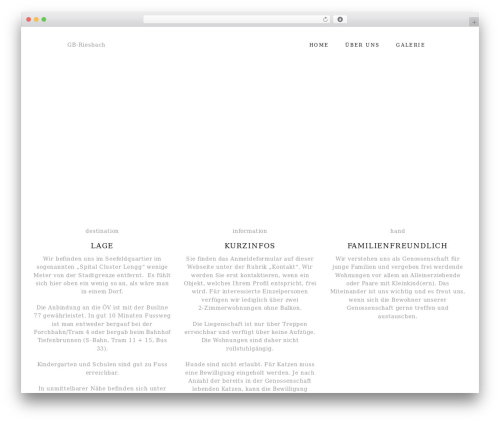 WordPress theme TM Polygon - gbriesbach.ch