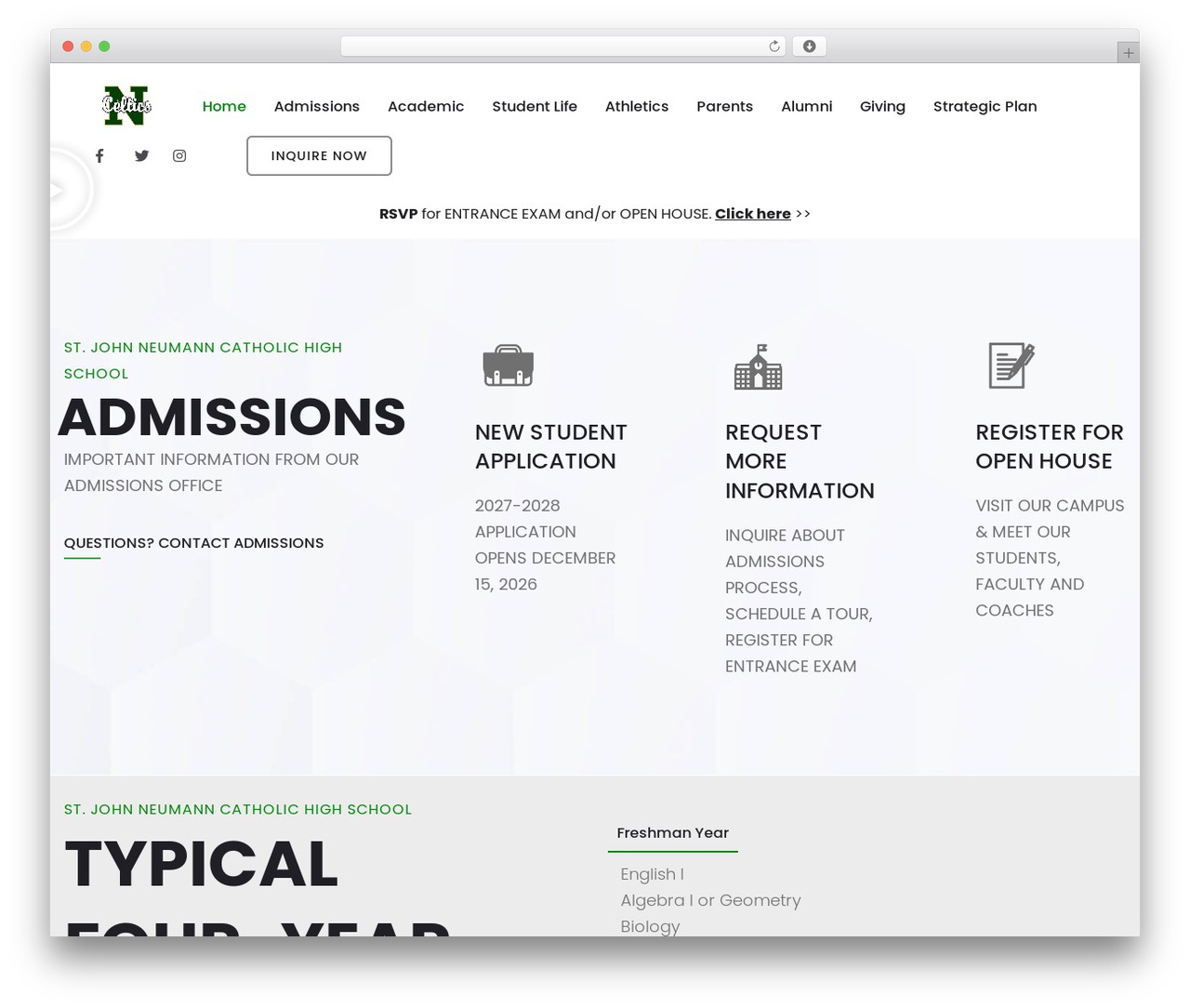 WordPress theme Trydo - sjnceltics.org