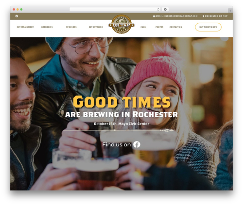 Beacon Theme WordPress theme - rochesterontap.com