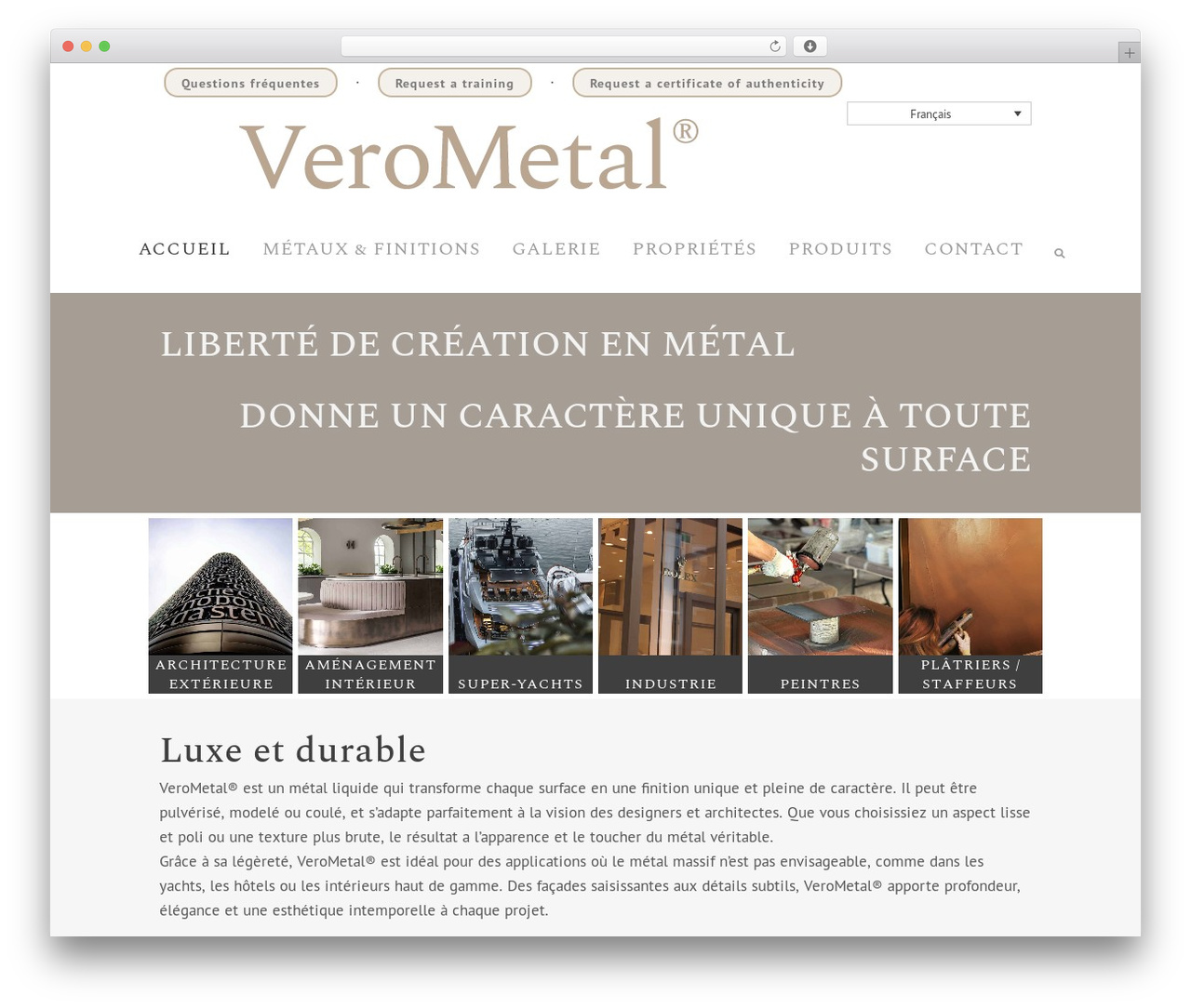 Bridge theme WordPress - verometal.fr Bridge theme WordPress - verometal.fr