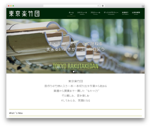 Lightning skin jpnstyle WordPress plugin - tokyo-bamboo.com