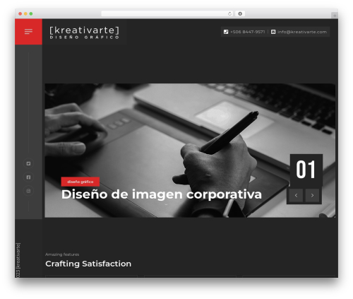 Royarch WordPress theme - kreativarte.com