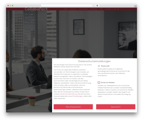 Theme WordPress GluchCollabofact - collabofact.de