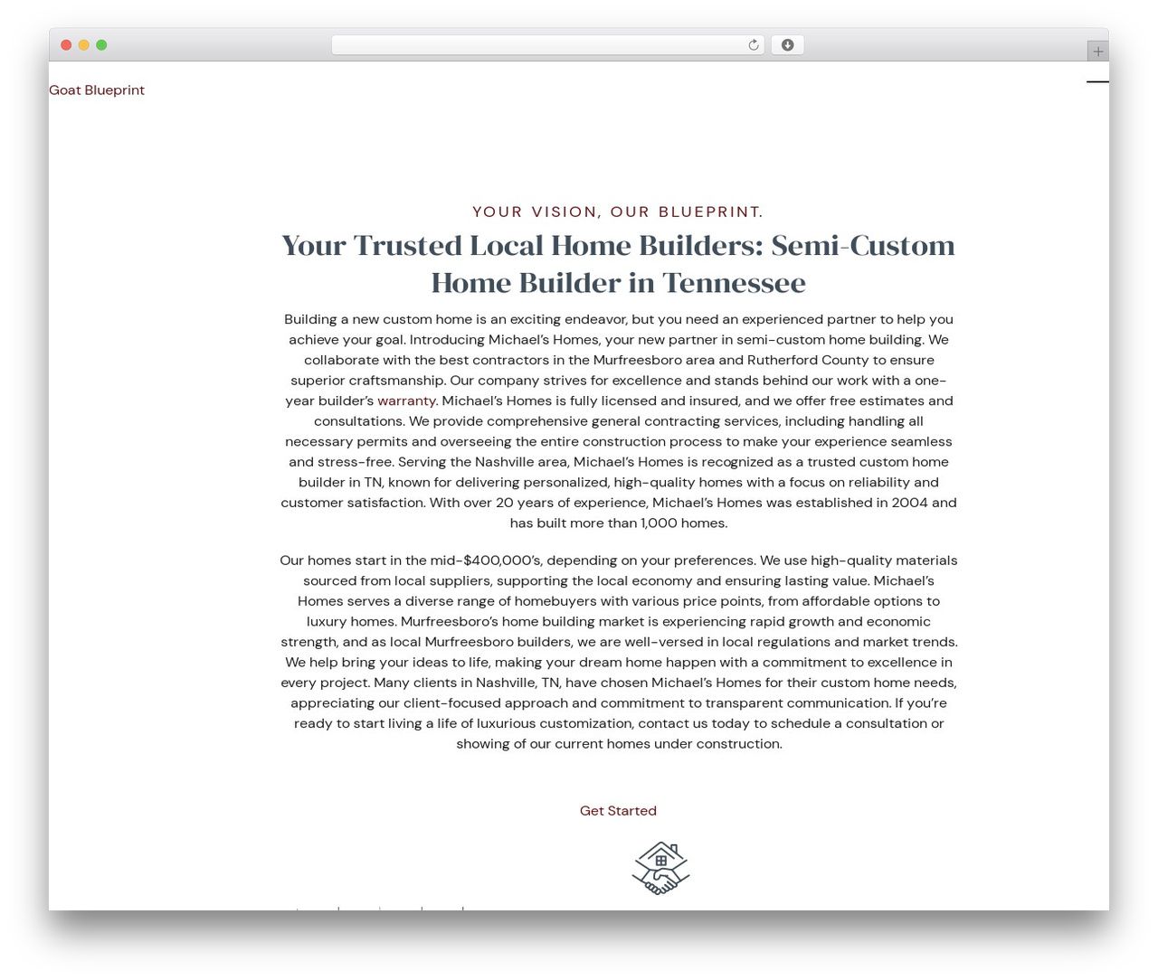 WordPress theme Superpath - michaelshomestn.com