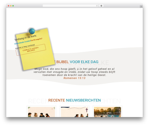 Best WordPress theme Hello Elementor - maranathakerk.net