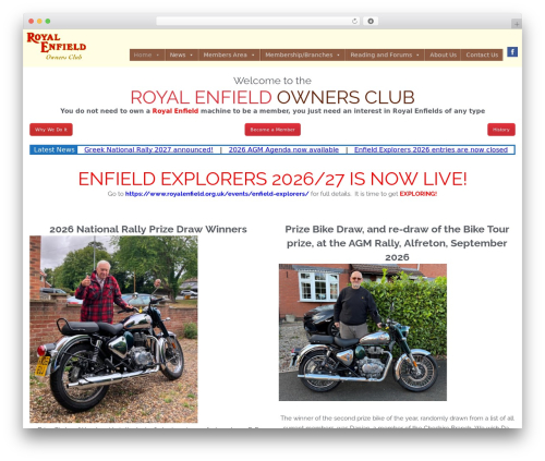 Ai WordPress plugin - royalenfield.org.uk