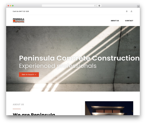 Concreate WP theme - peninsulaconcreteconstructions.com Concreate WP theme - peninsulaconcreteconstructions.com