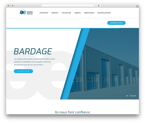 Deploy WP theme - acqua-etanch.com