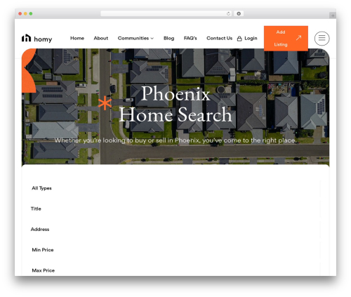 Essential Real Estate (essential-real-estate) free WordPress plugin - phoenixhomesearch.com