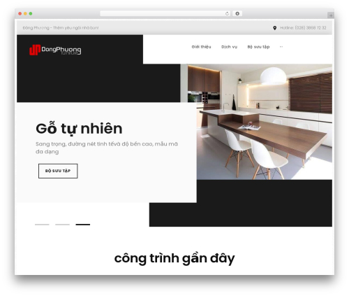 Interra WordPress theme - kebepdongphuong.com