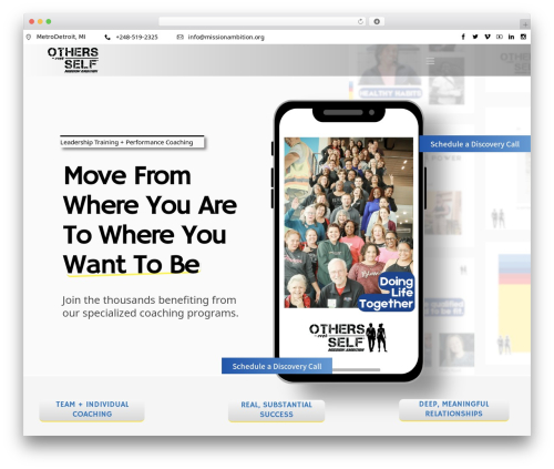 Ninja popups WordPress plugin - missionambition.org